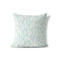thumbnail image 2 of Animal Splat Light Blue Throw Pillow, 2 of 4