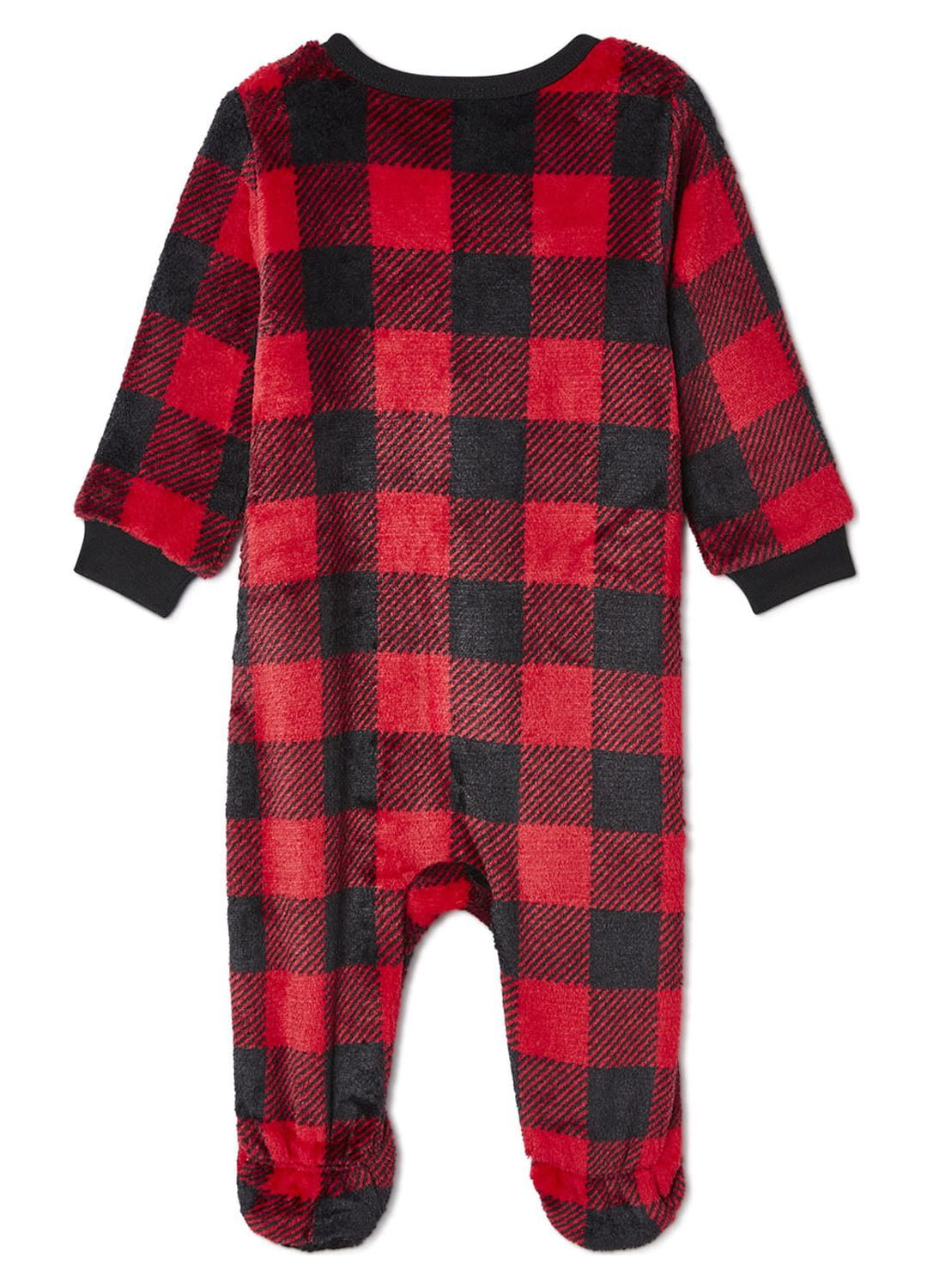 Jolly Jammies Infant Buffalo Plaid Matching Family Pajamas, Sizes 3M-18M