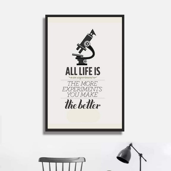 IDEA4WALL Framed Canvas Wall Art for Living Room, Bedroom Quotes Canvas Prints for Modern Home Decoration Ready to Hang