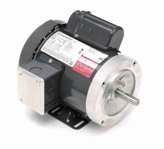 1/4 hp 1200 RPM 56C Frame TEFC 115/208-230V Marathon Electric Motor # G577