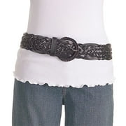Boho Chic Wide Braided Belt