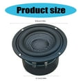 thumbnail image 5 of Necvior Woofers Subwoofer Hifi Speakers 3inch, 4Ohm, 25W, Glass Fiber Waterproof for Superior Bass, 5 of 9