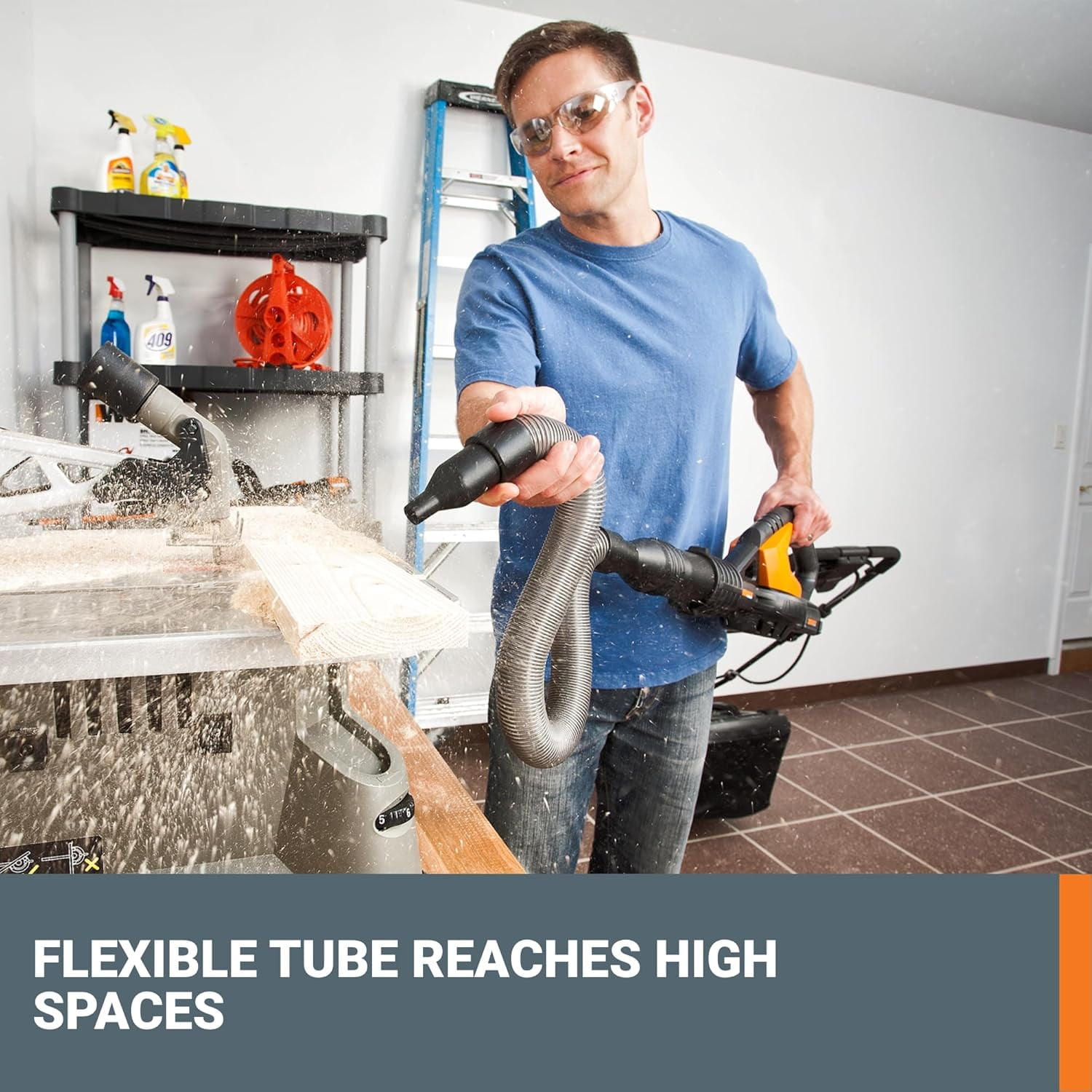 Worx WG545.9 20V Power Share AIR Cordless Leaf Blower & Sweeper (Tool Only)