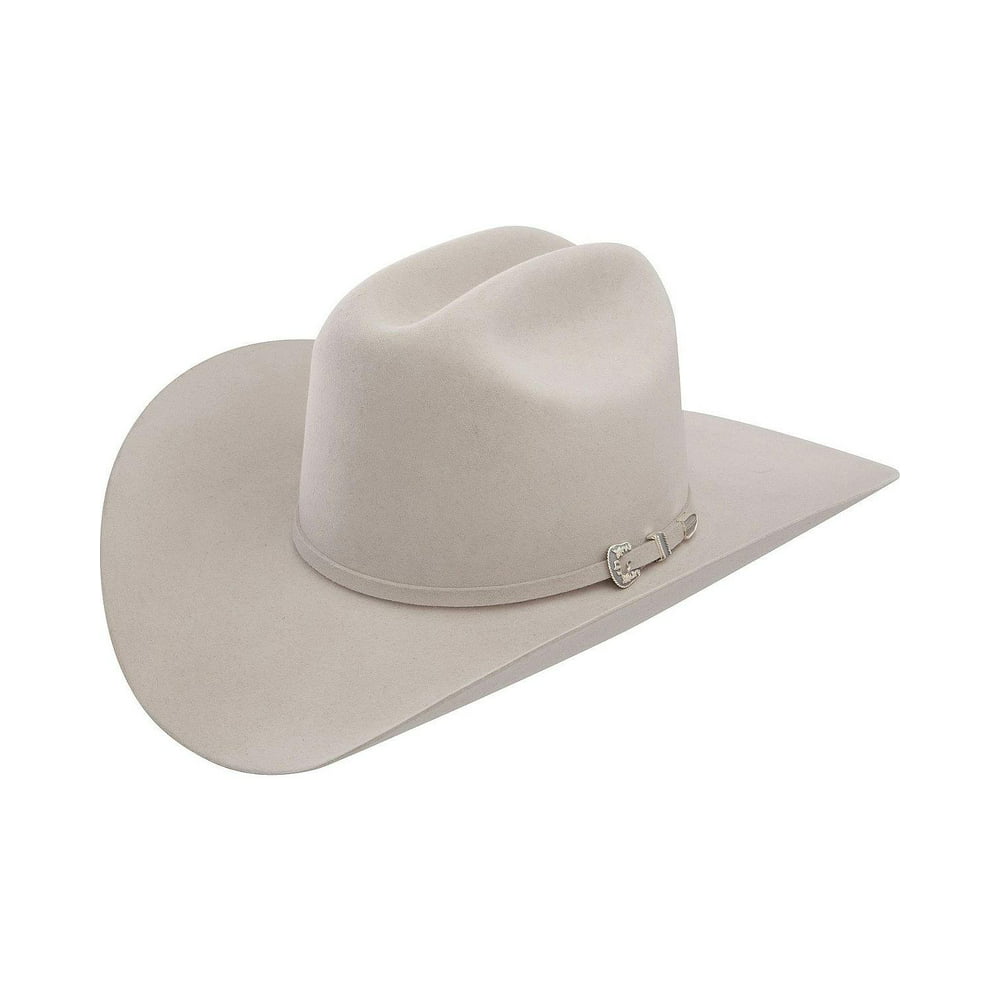 Stetson - Stetson Men's 6X Skyline Silver Grey Fur Felt Cowboy Hat ...