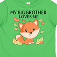 thumbnail image 4 of Inktastic My Big Brother Loves Me- Little Fox Boys or Girls Toddler T-Shirt, 4 of 5