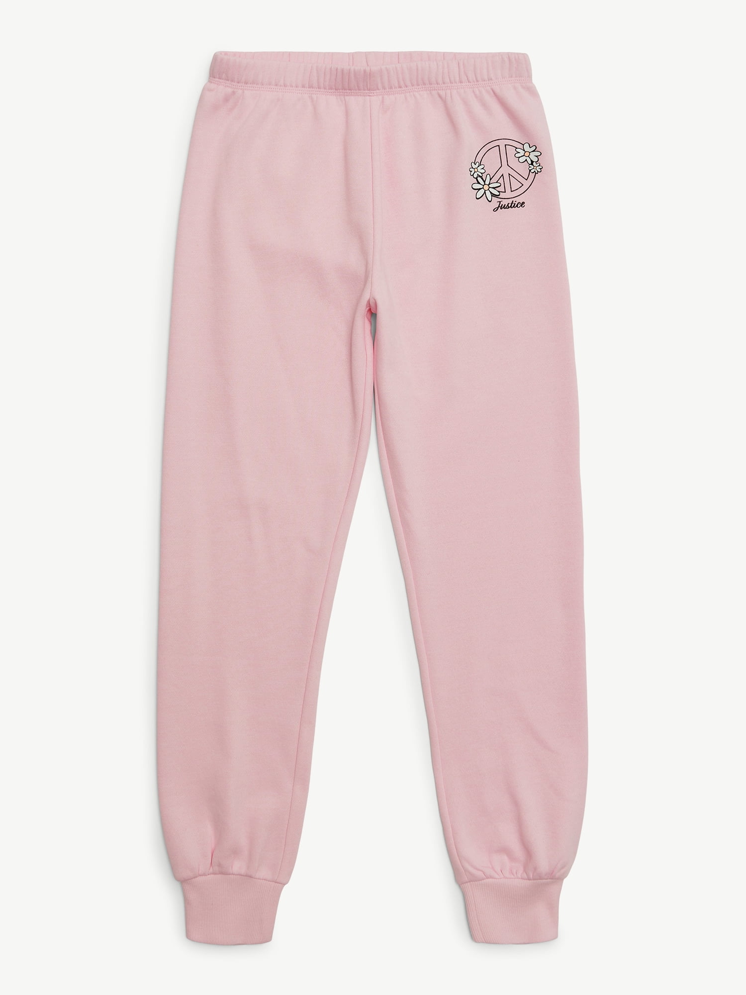 Justice Girls Fleece Joggers, Sizes XS - XLP