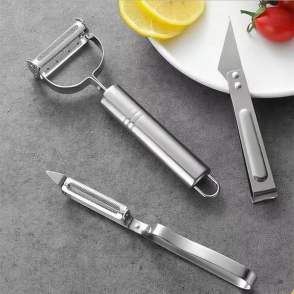 3-Piece Kitchen Set: Manual Grater, Vegetable Slicer, Multifunctional, Home & Kitchen Accessories