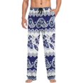 thumbnail image 5 of Top-kevin Mens Pajama Pants Ghosts Halloween Boo Lounge Pajama Bottoms with Pockets, 5 of 13
