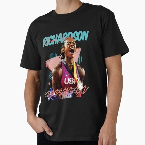 Kiraa Tee With Sha'Carri Richardson Champion T-Shirt S-5Xl