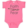 thumbnail image 3 of Inktastic Faith Over Fear with Laurels Boys or Girls Baby Bodysuit, 3 of 5