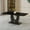 71 inch Black, variant on LUFTUT Modern Dining Table for 6, Black Wood Grain Kitchen Table with U-Shaped Pedestal Base and Gold Strip Accent, 1.8" Thick MDF Dinner Table, Rectangular Top, Easy Assembly for Apartment/Loft