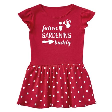 

Inktastic Future Gardening Buddy Gift Toddler Girl Dress