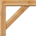 thumbnail image 3 of Ekena Millwork 8"W x 38"D x 38"H Traditional Block Rough Sawn Bracket w/ Offset Brace, Western Red Cedar, 3 of 25