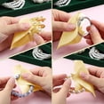 thumbnail image 6 of YIEMEEN Pack of 50 Premium Polishing Cloth Silver Tarnish Remover Cloth Suitable for Quick Oxidation Removal from Silver Items, 6 of 8