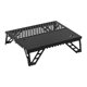 thumbnail image 1 of Mesa de camping plegable, mini mesa de playa baja para arena, de aleación de aluminio, para picnic, cocina, soporte compacto para viajes, jardín, barc, 1 of 9