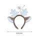thumbnail image 3 of Diadema con orejas de animales de simulación, diadema de peluche, accesorios para el cabello, disfraz navideño, diadema con orejas de ciervo y copo de nieve. Disponible. Accesorios de cosplay., 3 of 6