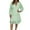 Green, variant on Kaemgyyd Women's Fall Dresses Long Sleeve V Neck Cute Lace Midi Dress Fashion Cocktail Wedding Guest Ruffle Flowy Dresses