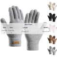 thumbnail image 2 of Rrxhxhs Gloves for Men Winter Touchscreen Protection From Cold Knitting Outdoor Keep Warm Gloves, 2 of 5