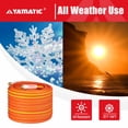 thumbnail image 4 of YAMATIC Garden Hose 5/8 in x 100 ft, Drinking Water Safe, Ultra Flexible Water Hose, All-weather, Lightweight, Burst 600 PSI, 4 of 7