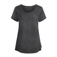 thumbnail image 2 of PALACLOTH Women Nursing T-shirt Tops Scoop Neck Breastfeeding Tee Shirt, 2 of 4