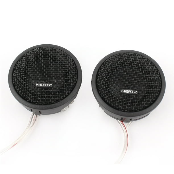 20mm Dia Flush Mounted Black Car Dome Tweeter 120W 92dB 2 Pcs