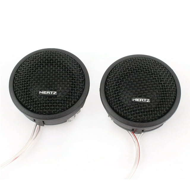 20mm Dia Flush Mounted Black Car Dome Tweeter 120W 92dB 2 Pcs