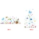 thumbnail image 3 of Dibujos animados de animales marinos PVC autoadhesivo etiqueta de la pared dormitorio balcón papel pintado DIY calcomanías de habitación de guardería Jumpingount JJ19439-01, 3 of 6