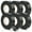 Black, variant on 6 Pack Colored Electrical Tape,Waterproof Professional Grade Electric Tape,Electric Insulation Tape for Indoor Outdoor Flame Heat Resistant Electrician Tape,Adhesive Tape Wire Tape,3/4 in x 33 ft