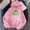 Pink, variant on Fartey Cute Frog Print Hoodies for Women Fall Oversized Long Sleeve Patchwork Sweatshirts with Pockets Fashion Drawstring Hooded Pullovers Tops,Purple,M
