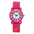 thumbnail image 1 of 1 reloj de pulsera de cuarzo con dibujos animados en 3D, delicado y resistente al agua, para niños (color rosa), 1 of 7