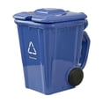 thumbnail image 2 of Trash Can Shaped Ceramic Mug with Lid and Shovel Spoon for Funny Office Gift and Desk Decor, 2 of 8