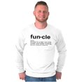 thumbnail image 5 of Funcle Fun Uncle Definition Cool Men's Long Sleeve Tee T Shirt Brisco Brands X, 5 of 6