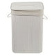 thumbnail image 3 of Cesto Plegable de Bambú Color Blanco  AGBOX con Asas para Fácil Transporte, 3 of 5