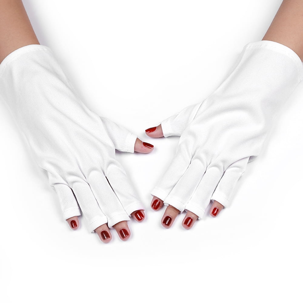 Uv Protection Gloves Nails