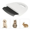 thumbnail image 4 of Cat Hair Removal Comb, Wearable Painless Pet Grooming Shell Comb Irritating Free  For Puppy For Home White, 4 of 8