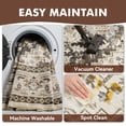thumbnail image 3 of SIXHOME 8'x10' Area Rug, Vintage Boho Distressed Design, Machine Washable Rug with Non-Slip Backing, Stain Resistant and Soft Low Pile for Living Room, Bedroom and Dining Room, Brown, 3 of 8