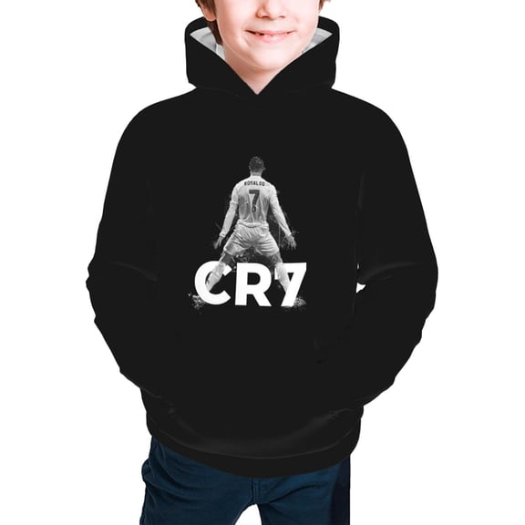 #7 Ronaldo Fashion Hooded Sweater Hoodies For Teens With Pocket