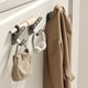 thumbnail image 5 of Xihbxyly Paquete de 3 Ganchos de Pared para Ropa (En Liquidación) - Perchas Adhesivas Sin Taladro para Puertas, Dormitorios y Armarios - Ganchos de Plástico Resistentes En Negro, Blanco y Gris - 10 X, 5 of 7