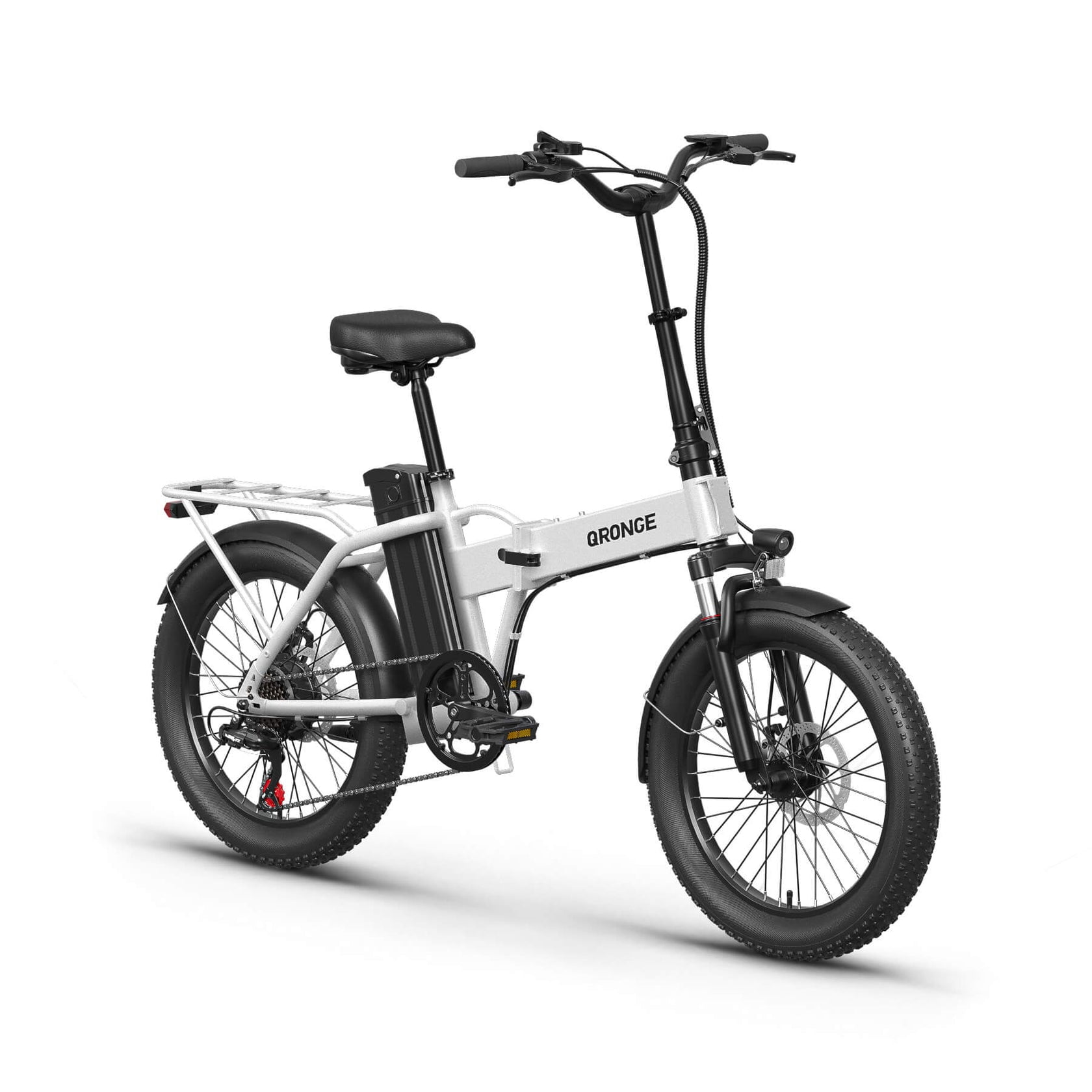 Folding Electric Bikes for Adults 1000W Peak Motor up to 70 Miles Range 28 mph Max Speed 20" x 3.0" Fat Tire Foldable Ebikes 48V 13.5AH Removable Battery 7-Speed E-Mountain Bikes, UL2849 by SGS