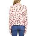 thumbnail image 2 of CeCe womens  Flower Printed Pullover, m, White, 2 of 3
