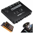 thumbnail image 1 of Autotek ATEQ 4-Band Audio Equalizer with Built-in 2-Way Crossover, 1/2 DIN, re-amp EQ with Front/Rear Active Crossover with Gravity Magnet Phone Holder Bundle, 1 of 4