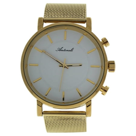 AG6182-07 Gold Stainless Steel Mesh Bracelet Watch