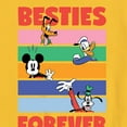 thumbnail image 3 of Disney - Pluto, Donald Duck, Mickey & Goofy - Besties Forever - Youth Short Sleeve Graphic T-Shirt, 3 of 5