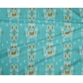 thumbnail image 4 of oneOone Polyester Lycra Fabric Paisley Ikat Printed Fabric 1 Yard 56 Inch Wide, 4 of 4