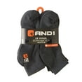 thumbnail image 2 of AND1 Quarter Cut Men's Socks, 12 Pack, 2 of 2