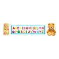 thumbnail image 2 of KIDS ROOM - Multicolored English Alphabet Letters Educational Decal Art Sticker Kids Toys Alphabet Cubes Teddy Bear Design Kids Bedroom Vinyl Wall Decal 30" x 6", 2 of 5