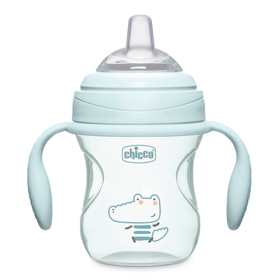 Chicco 7oz. Silicone Spout Transition Sippy Cup, 4m - Sage