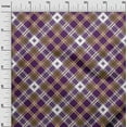 thumbnail image 2 of oneOone Cotton Poplin Fabric Tartan Check Print Fabric BTY 56 Inch Wide, 2 of 4