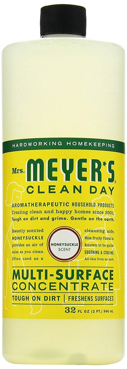 Mrs. Meyer's Clean Day MultiSurface Concentrate 32 oz Honeysuckle