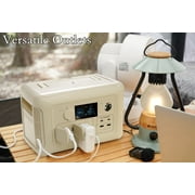 ALLPOWERS 600W Continuous / 1200W Peak Solar Generator with 1 Solar Panel